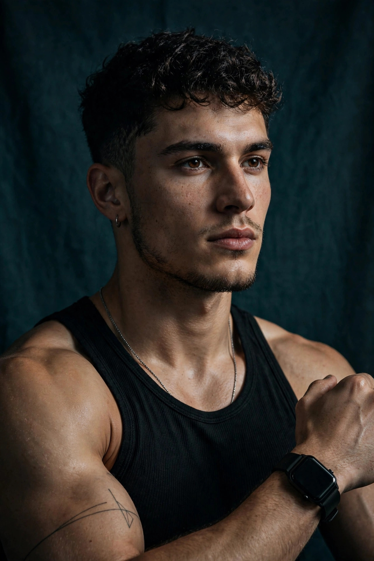 Dre Carter, studio portrait